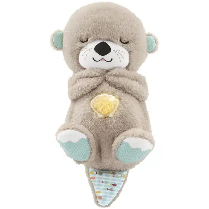 Fisher-Price Schlummer-Otter – Beruhigendes Baby Einschlafhilfe Kuscheltier - Produktbild