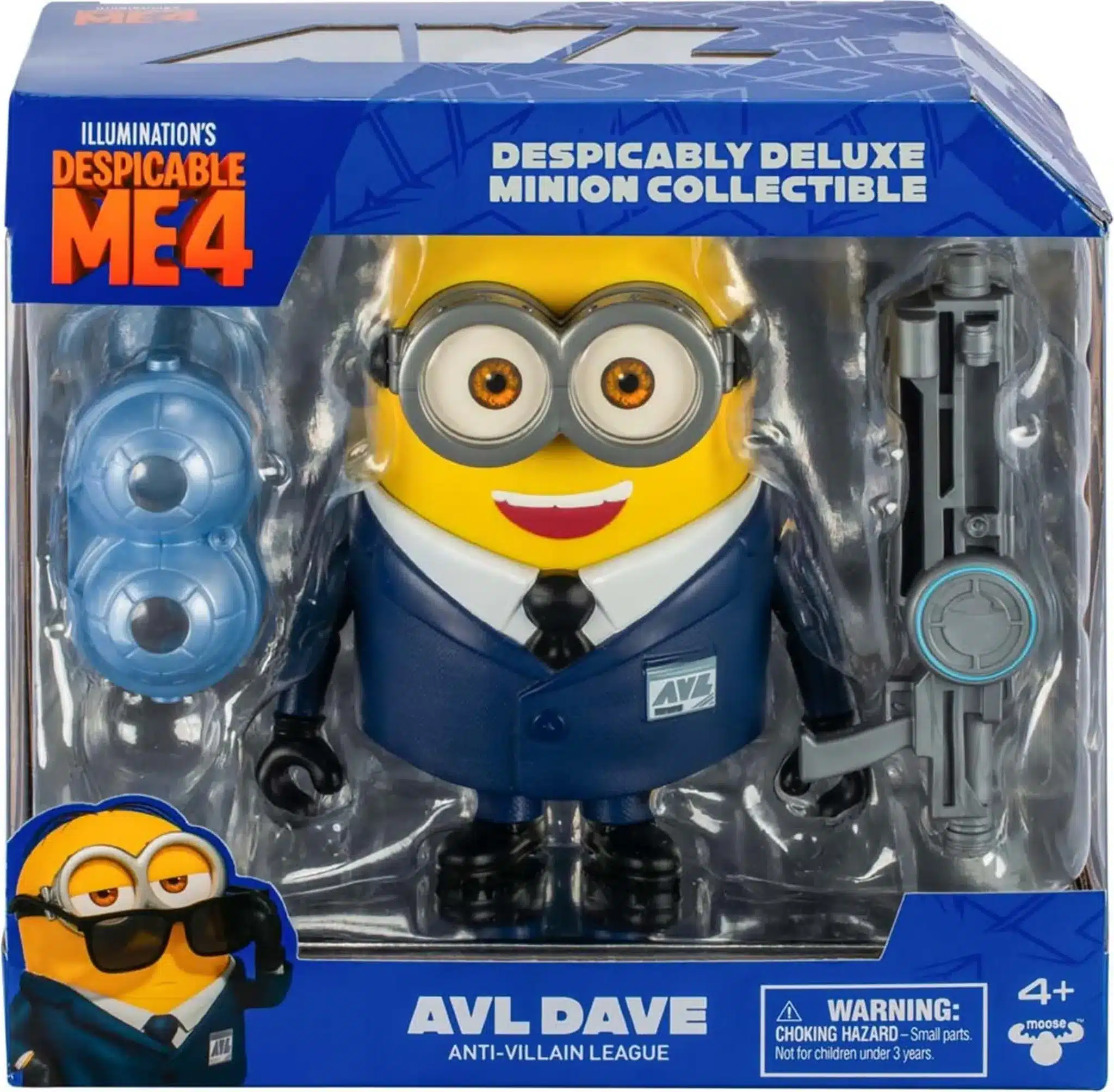 Minion Sammelfigur Deluxe – Geheimagent AVL Dave - Produktbild