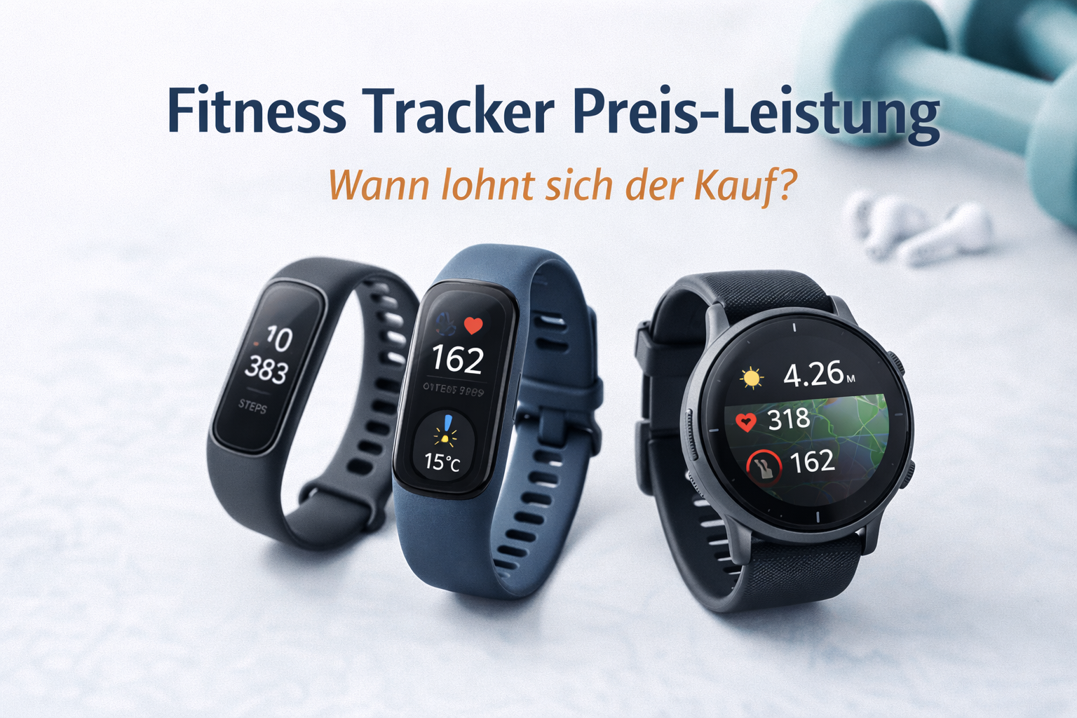 fitness tracker preis leistung