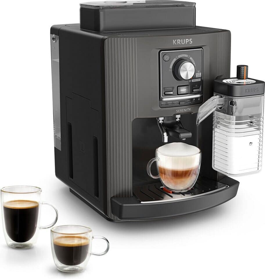 Krups Serenity Milk EA402H – Kaffeevollautomat mit Milchsystem - Produktbild