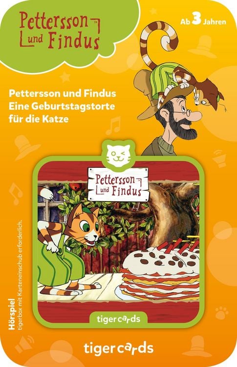 tigercard Pettersson und Findus Eine Geburtstagstorte für die Katze Originalcover