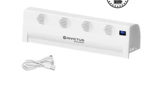 Genius Invictus Therma Boost Basic Heizkörperventilator in Weiß