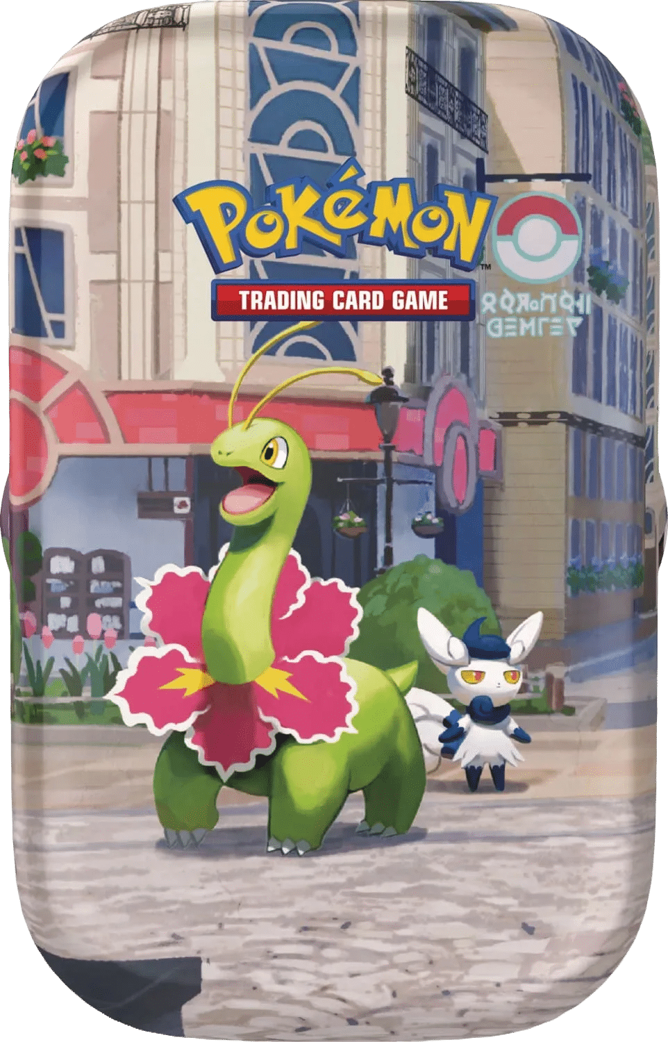 Pokémon Illumina City Mini-Tin Meganie und Psiaugon - freigestellte Produktabbildung
