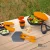 CRIVIT Campinggeschirr 9-teilig – Perfektes Outdoor-Geschirrset für Abenteurer