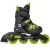 K2 Raider Inline Skates Black/Lime 32-37 – Perfekte Passform und Fahrspaß für Kinder